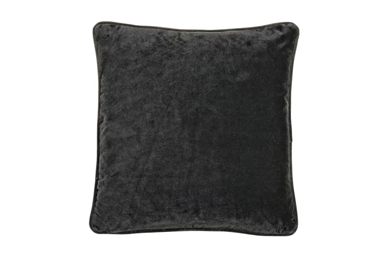 Sameta Kuddfodral 45x45 cm Sammet, Svart