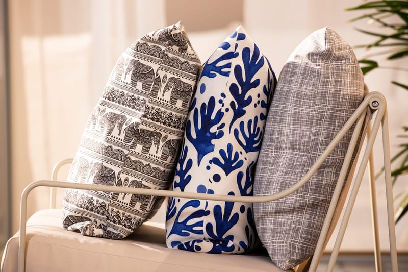 Stuarte Kuddfodral Grå - Fritab - Textil & mattor - Filtar, kuddar & plädar - Prydnadskudde & kuddfodral