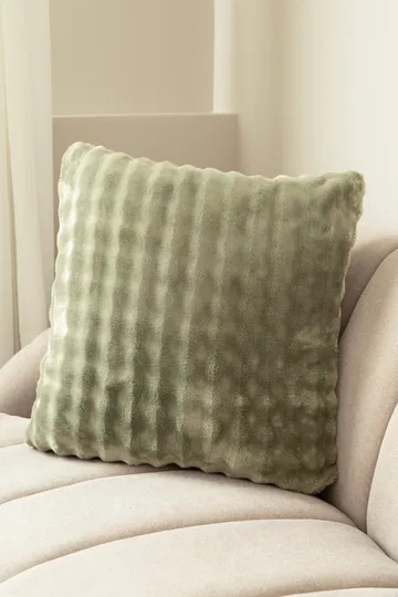 Prydnadskudde Pom Pom 50x50 cm - Grön - Textil & mattor - Filtar, kuddar & plädar - Prydnadskudde & kuddfodral