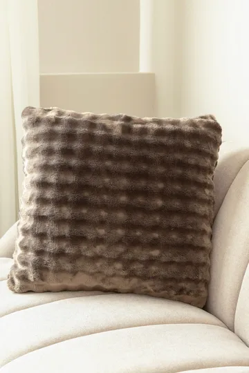 Prydnadskudde Pom Pom 50x50 cm - Grafit - Textil & mattor - Filtar, kuddar & plädar - Prydnadskudde & kuddfodral