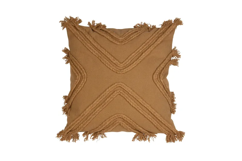 Rope Kuddfodral 48x48 cm - Mörkbeige - Textil & mattor - Filtar, kuddar & plädar - Prydnadskudde & kuddfodral