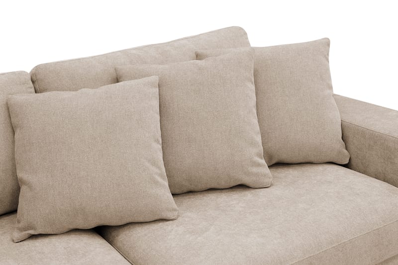 Scandi Dekorationskudde 3-pack - Ljusbrun - Textil & mattor - Filtar, kuddar & plädar - Prydnadskudde & kuddfodral