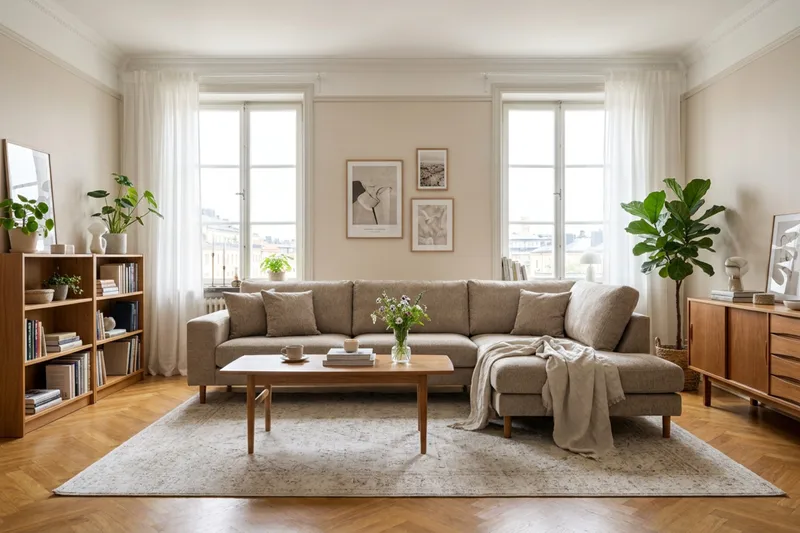 Scandi Dekorationskudde 3-pack - Brun - Textil & mattor - Filtar, kuddar & plädar - Prydnadskudde & kuddfodral