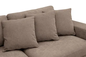 Scandi Dekorationskudde 3-pack - Mörkbrun - Textil & mattor - Filtar, kuddar & plädar - Prydnadskudde & kuddfodral