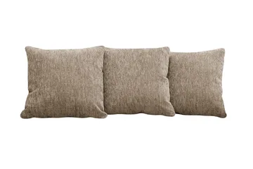 Scandi Dekorationskudde 3-pack - Brun - Textil & mattor - Filtar, kuddar & plädar - Prydnadskudde & kuddfodral