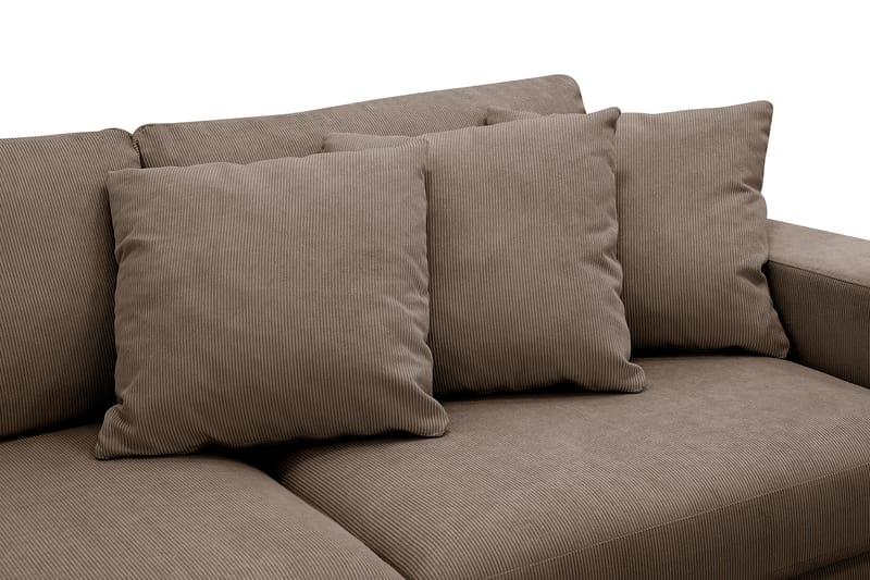 Scandi Dekorationskudde 3-pack - Mörkbrun - Textil & mattor - Filtar, kuddar & plädar - Prydnadskudde & kuddfodral