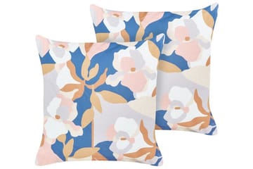Vernole Utomhuskudde 45x45 cm - Vit/Blå/Rosa - Textil & mattor - Filtar, kuddar & plädar - Utekudde