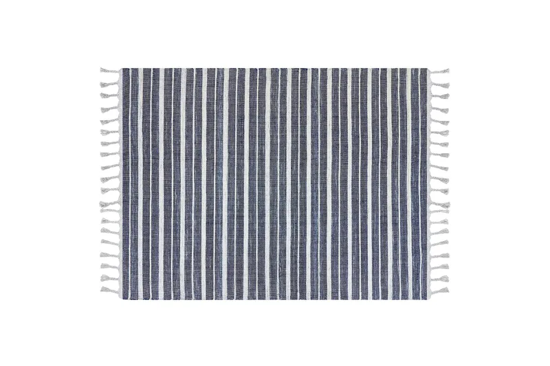 Bademli Ryamatta 140x200 cm - Blå - Textil & mattor - Mattor - Små mattor