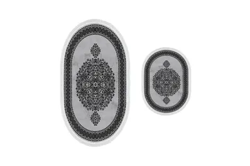 Panchma Badrumsmatta 60x150 cm Rektangulär - Grå - Textil & mattor - Mattor - Badrumsmatta