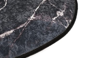 Pari Badrumsmatta 80x120 cm Rund - Svart - Textil & mattor - Mattor - Badrumsmatta