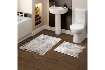 Badrumsmattset (2 delar) Brivan Mångfärgad - Multifärgad - Textil & mattor - Mattor - Badrumsmatta