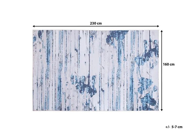 Burdur Matta 160|230 cm - Blå - Textil & mattor - Mattor - Modern matta - Wiltonmattor