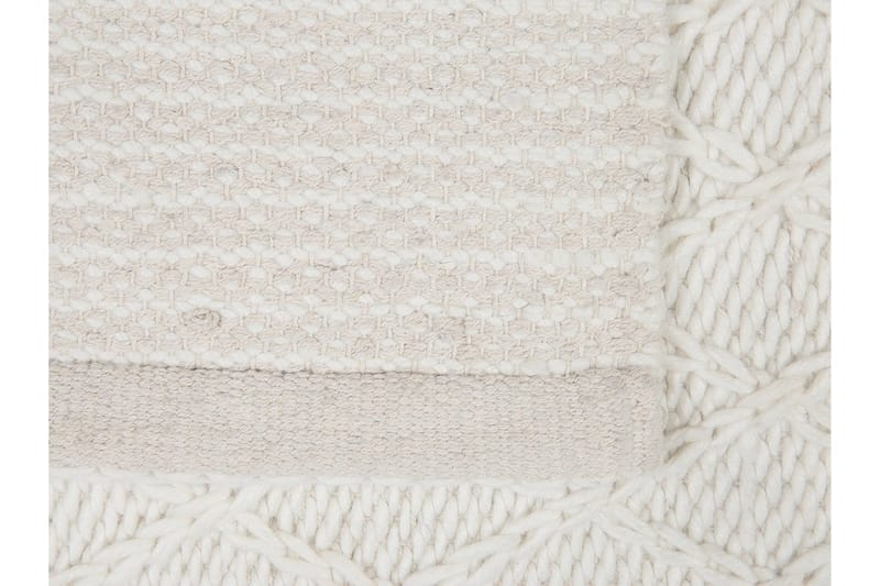 Erzin Matta 140x200 cm - Vit - Textil & mattor - Mattor - Modern matta - Ullmatta