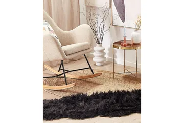 Mamungari Fårskinn 60x180 cm - Svart - Textil & mattor - Mattor - Fällar & skinnmattor