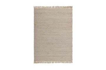 Matta 140 x 200 cm beige ZERDALI - Beige - Textil & mattor - Mattor - Flatvävda mattor