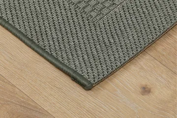 Miami Flatvävd Matta 80x200 cm - Grön - Textil & mattor - Mattor - Flatvävda mattor
