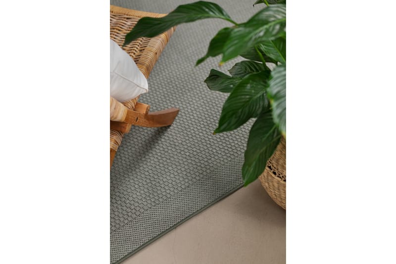Miami Flatvävd Matta 80x200 cm - Grön - Textil & mattor - Mattor - Flatvävda mattor