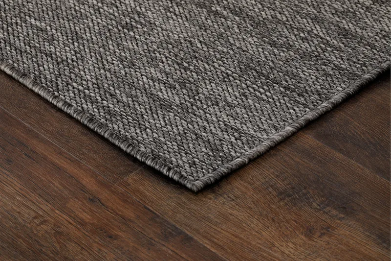 Madrid Flatvävd Matta 160x230 cm - Antracit - Textil & mattor - Mattor - Flatvävda mattor