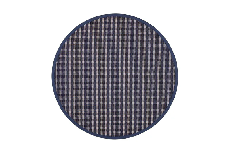 Lyyra Matta Rund 200 cm Blå - Vm Carpet - Textil & mattor - Mattor - Halkskydd matta
