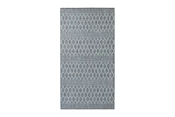 Madrid Bell Flatvävd Matta 80x240 - Grå/Vit - Textil & mattor - Mattor - Flatvävda mattor