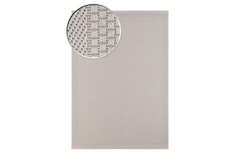 Miami Flatvävd Matta 133x190 cm - Vit - Textil & mattor - Mattor - Stora mattor