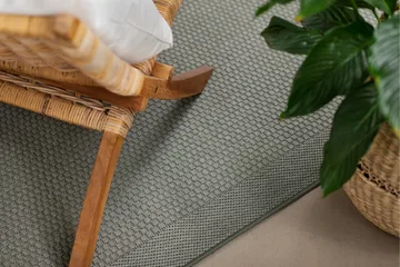 Miami Flatvävd Matta 200x290 cm - Grön - Textil & mattor - Mattor - Stora mattor