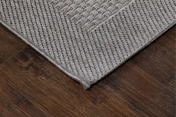 Miami Flatvävd Matta 80x150 cm - Grå - Textil & mattor - Mattor - Stora mattor