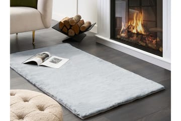 Mirpur Skinnmatta 80x150 cm - Grå - Textil & mattor - Mattor - Modern matta - Wiltonmattor