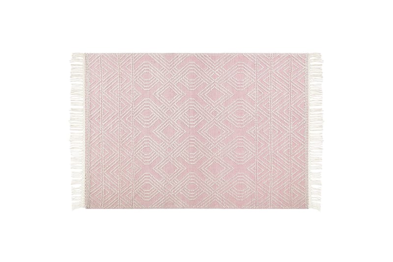 Adana Ryamatta 160x230 cm - Rosa - Textil & mattor - Mattor - Modern matta - Ullmatta