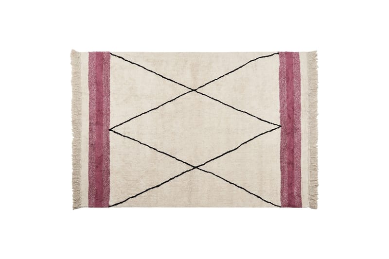 Afsar Bomullsmatta 140x200 cm - Beige - Textil & mattor - Mattor - Modern matta - Bomullsmatta