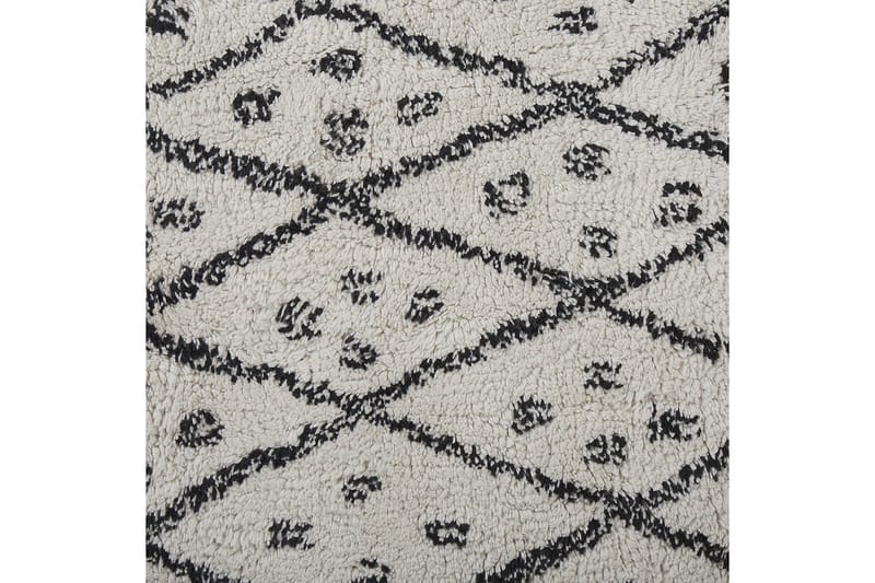 Agadir Bomullsmatta 140x200 cm - Svart/Vit - Textil & mattor - Mattor - Modern matta - Bomullsmatta