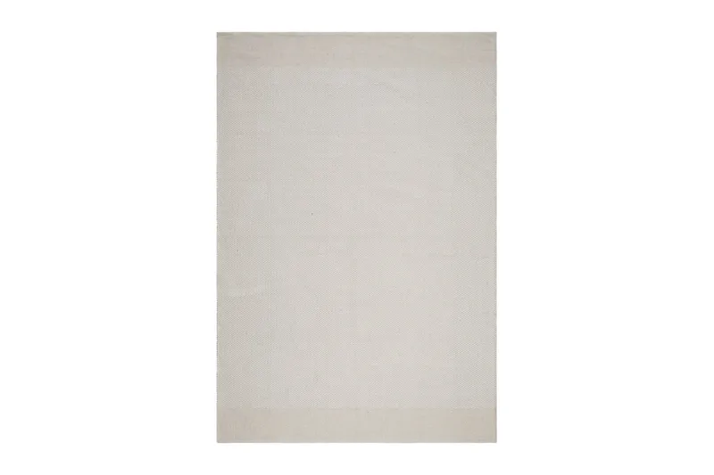 Alva Bomullsmatta 160x230 cm Rektangulär - Creme - Textil & mattor - Mattor - Modern matta - Bomullsmatta