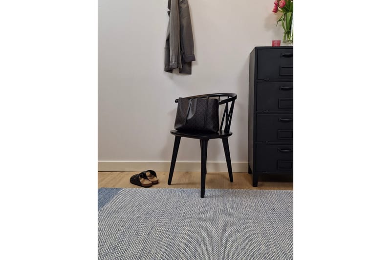 Alva Bomullsmatta 300x300 cm Kvadratisk - Blå - Textil & mattor - Mattor - Modern matta - Bomullsmatta