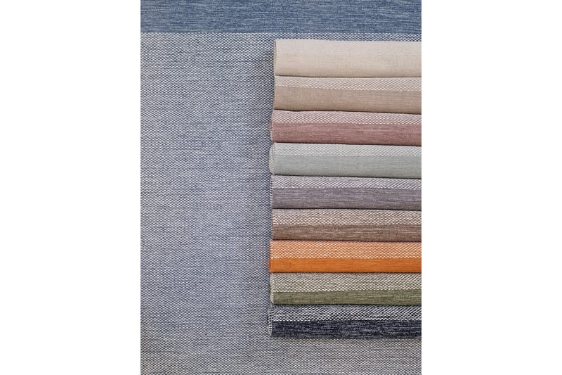 Alva Bomullsmatta 75x150 cm Oval - Grön - Textil & mattor - Mattor - Modern matta - Bomullsmatta