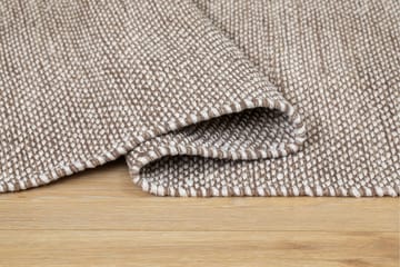 Alva Bomullsmatta 75x150 cm Oval - Mörkbeige - Textil & mattor - Mattor - Modern matta - Bomullsmatta