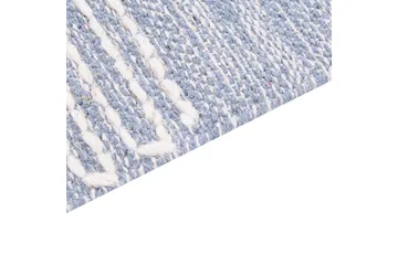 Ansar Bomullsmatta 140x200 cm - Blå - Textil & mattor - Mattor - Modern matta - Bomullsmatta