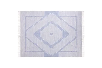 Ansar Bomullsmatta 160x230 cm - Blå - Textil & mattor - Mattor - Modern matta - Bomullsmatta