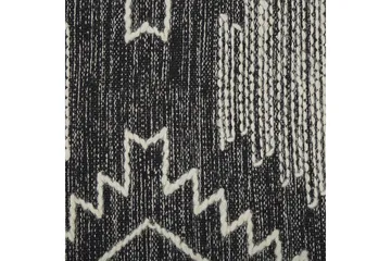 Arbaa Bomullsmatta 80x150 cm - Svart/Vit - Textil & mattor - Mattor - Modern matta - Bomullsmatta