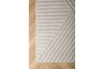 Aron Wiltonmatta 240x340 cm Rektangulär - Vit - Textil & mattor - Mattor - Modern matta - Friezematta