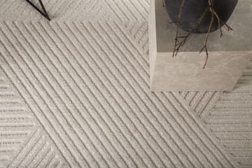 Aron Wiltonmatta 240x340 cm Rektangulär - Vit - Textil & mattor - Mattor - Modern matta - Friezematta