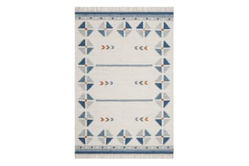 Avesta Ullmatta 140x200 cm Rektangulär - Blå - Textil & mattor - Mattor - Modern matta - Ullmatta