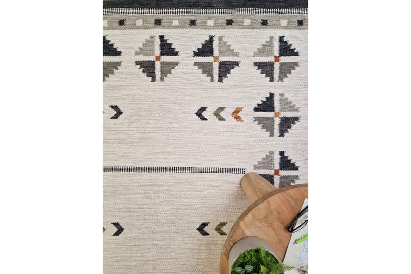 Avesta Ullmatta 140x200 cm Rektangulär - Grå - Textil & mattor - Mattor - Modern matta - Ullmatta