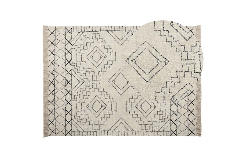 Bacarella Ryamatta 160x230 cm - Beige - Textil & mattor - Mattor - Modern matta - Bomullsmatta