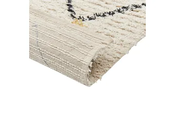 Beige Bomullsmatta 160x230 cm - Beige - Textil & mattor - Mattor - Modern matta - Bomullsmatta