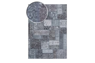 Patchwork Wiltonmatta 300x400 cm Rektangulär - Grå - Textil & mattor - Mattor - Modern matta - Friezematta