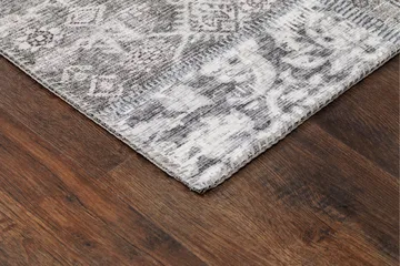 Patchwork Wiltonmatta 300x400 cm Rektangulär - Silver - Textil & mattor - Mattor - Modern matta - Friezematta