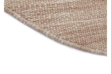 Birka Ullmatta Ø120 cm Rund - Sand - Textil & mattor - Mattor - Modern matta - Ullmatta