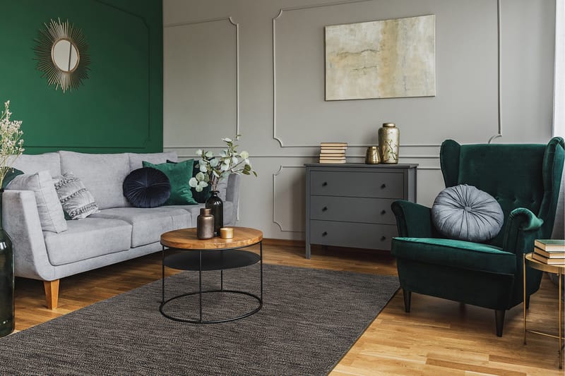 Birka Ullmatta 200x300 - Antracit - Textil & mattor - Mattor - Modern matta - Ullmatta