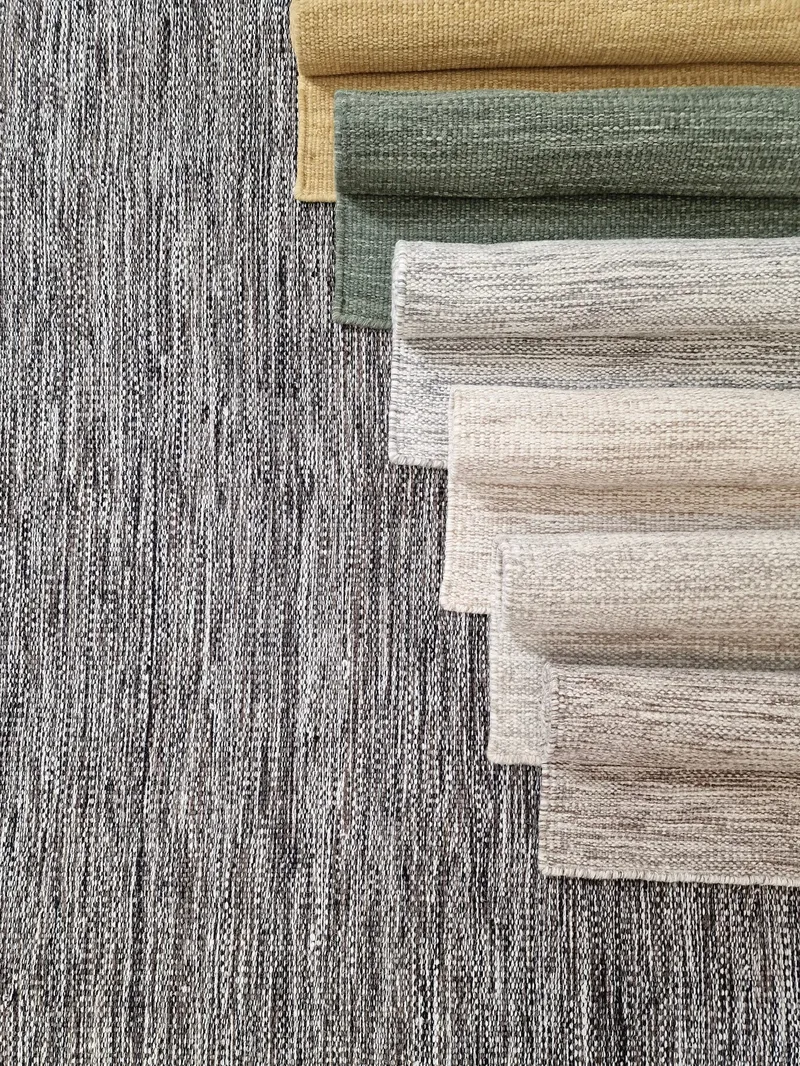 Birka Ullmatta Rektangulär 75x150 cm - Antracit - Textil & mattor - Mattor - Modern matta - Ullmatta