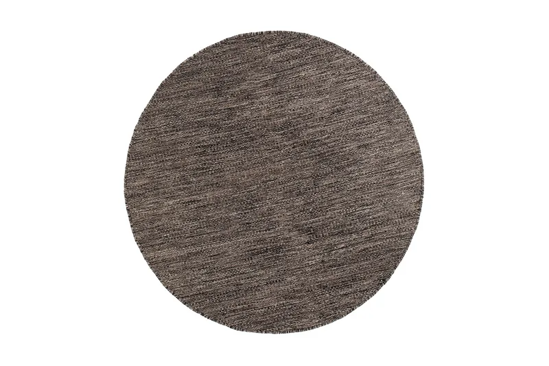 Birka Ullmatta Rund 160 - Antracit - Textil & mattor - Mattor - Modern matta - Ullmatta